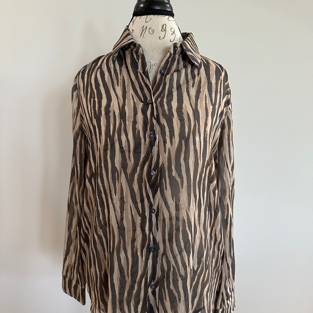 Dress Forum Multicolor Abstract Shirt